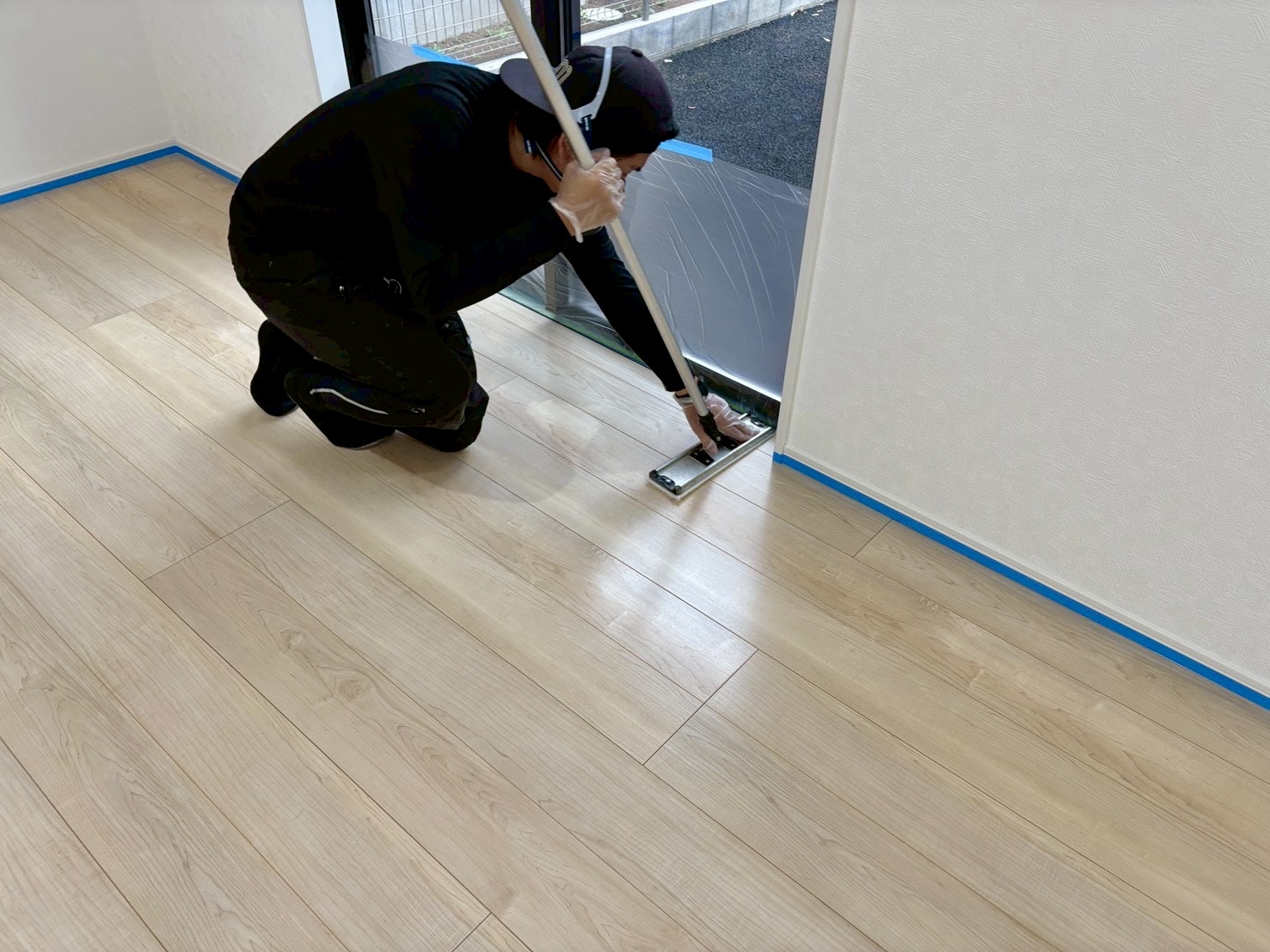 ハートフルコート 施工風景